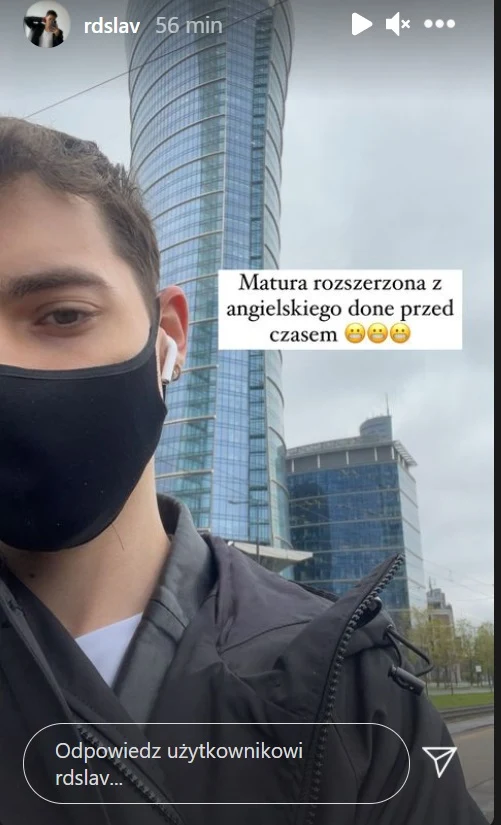 Screenshot z Instagrama @rdslav Screenshot z Instagrama @rdslav