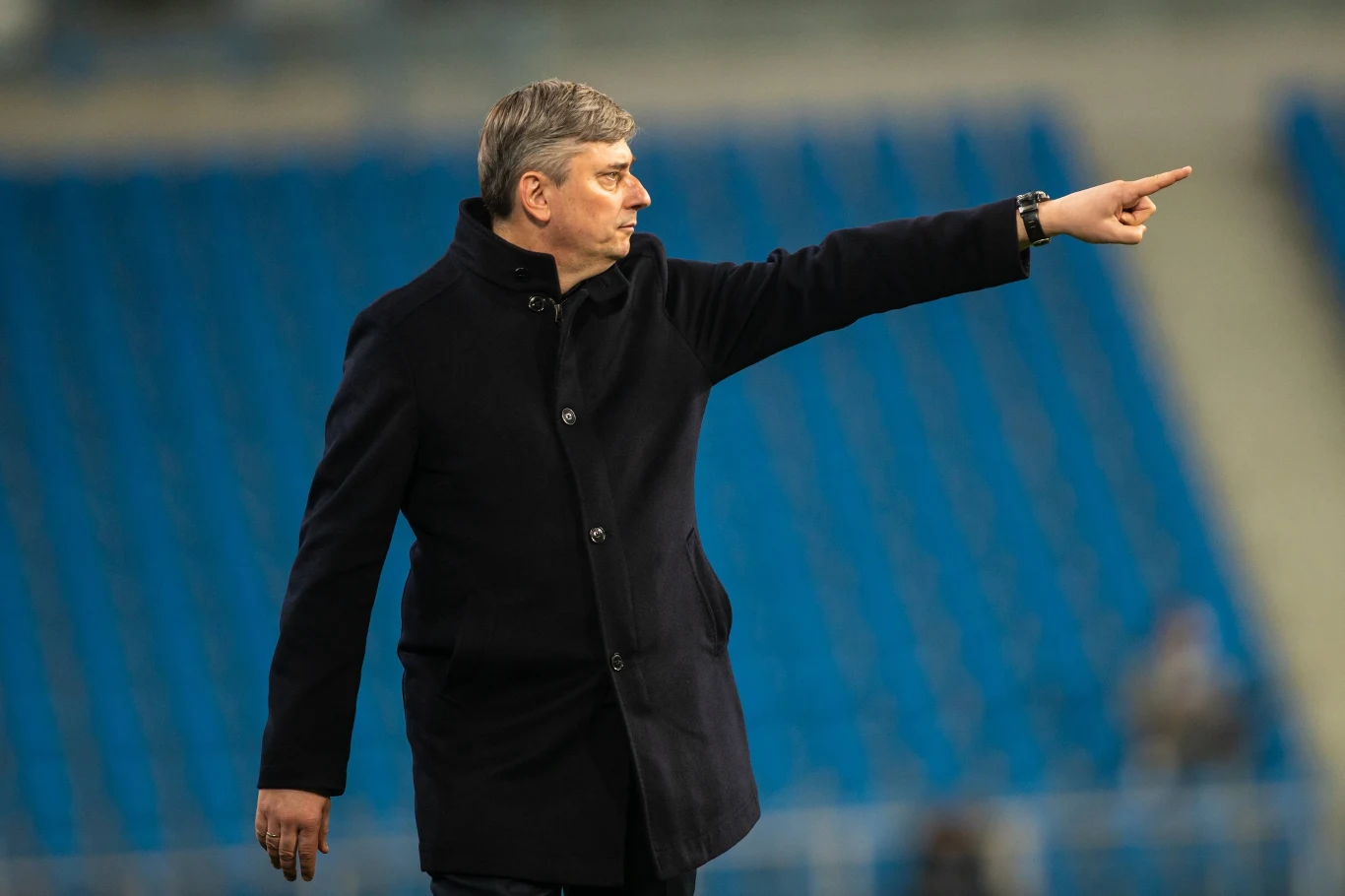 Maciej Skorża, trener Lecha Poznań Maciej Skorża, trener Lecha Poznań