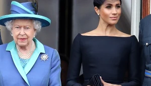 Królowa Elżbieta II i Meghan Markle