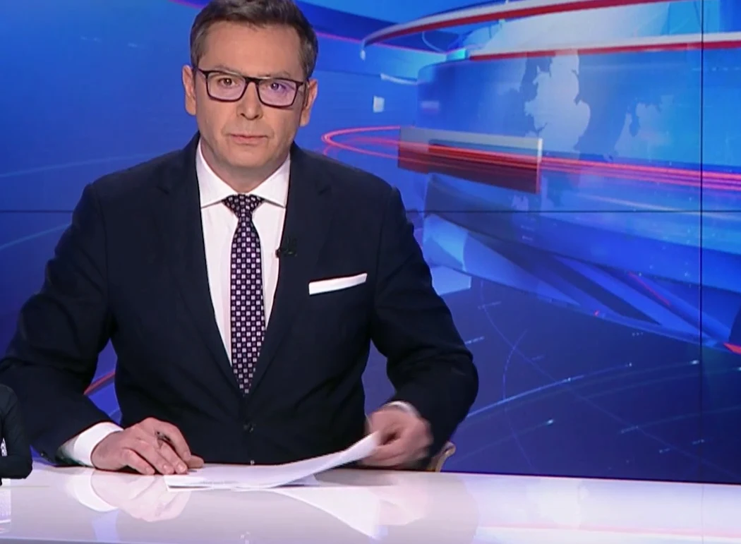 Screen z "Wiadomości" TVP