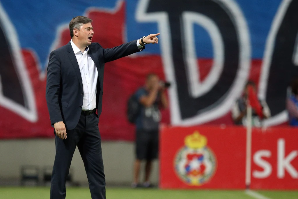 Wisła Kraków - Lech Poznań, trener Maciej Skorża Wisła Kraków - Lech Poznań, trener Maciej Skorża