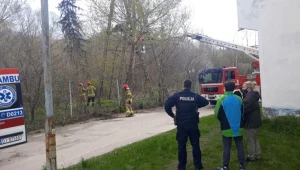 Kamienna Góra: Służby na miejscu zdarzenia