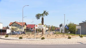 Palma na rondzie w Nowym Tomyślu