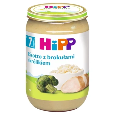 HiPP Risotto z brokułami i królikiem po 7. miesiącu 220 g - 3