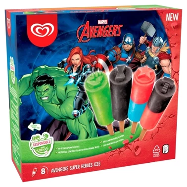 Algida Avengers Lody 480 ml (8 sztuk) - 0