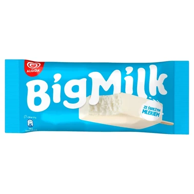 Big Milk Lody o smaku śmietankowo-waniliowym 100 ml - 0