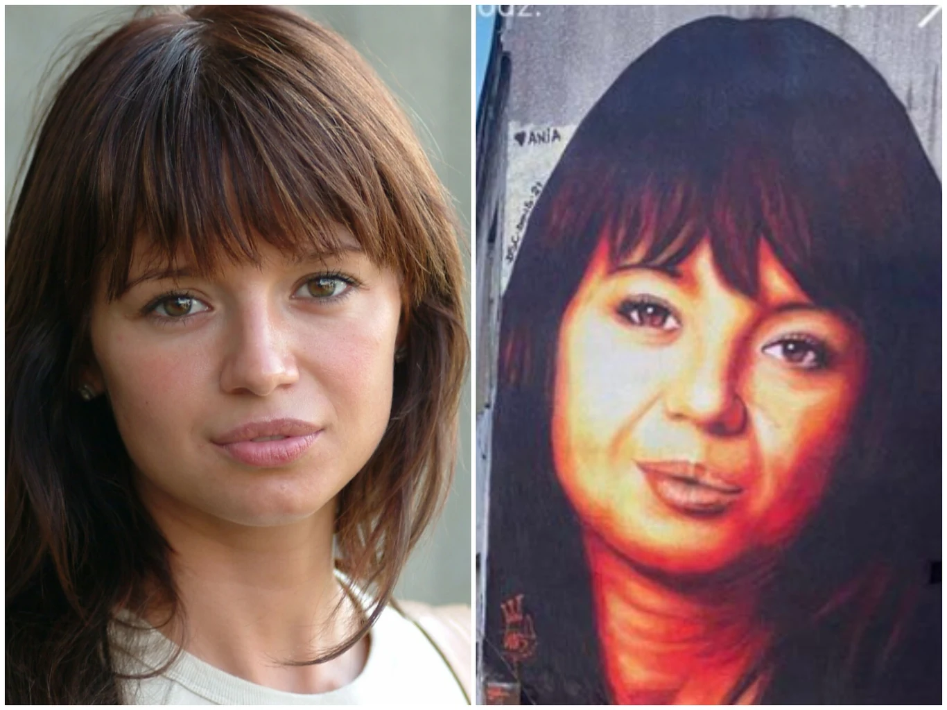 Anna Przybylska, mural, fot. Instagram Anna Przybylska, mural, fot. Instagram