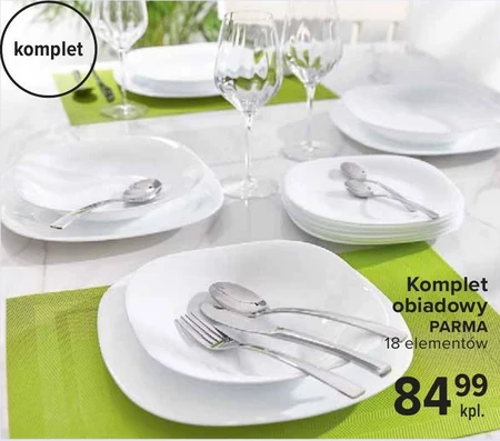 Zestaw obiadowy Parma