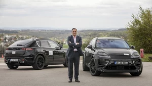 Elektryczne Porsche Macan - prototypy już na drogach