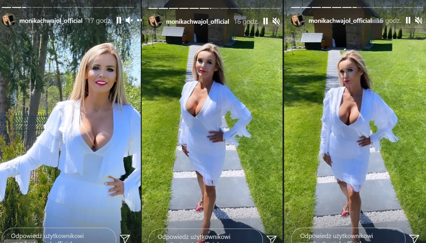 Tak Monika prezentowała się na komunii! (Fot.Instagram.com/monikachwajol_official/) Tak Monika prezentowała się na komunii! (Fot.Instagram.com/monikachwajol_official/)