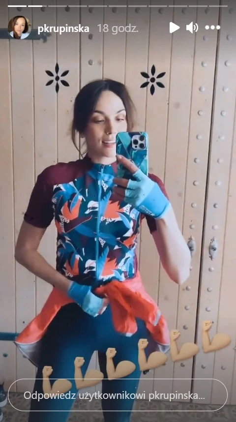 Paulina Krupińska podczas swojego treningu fot. https://www.instagram.com/pkrupinska/ Paulina Krupińska podczas swojego treningu fot. https://www.instagram.com/pkrupinska/