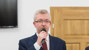 Burmistrz Żelechowa Łukasz Bogusz