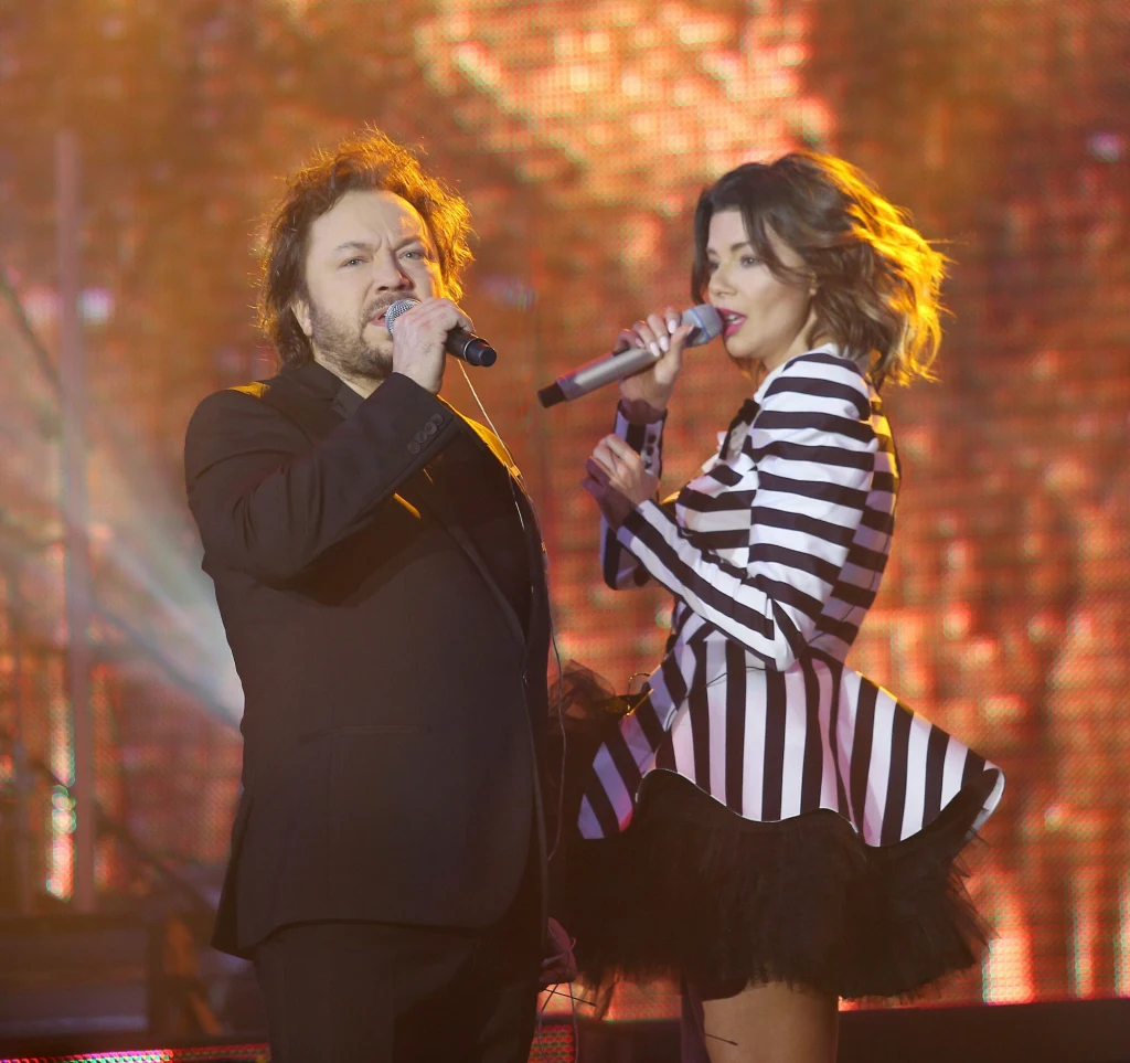 Mietek Szcześniak i Edyta Górniak Mietek Szcześniak i Edyta Górniak