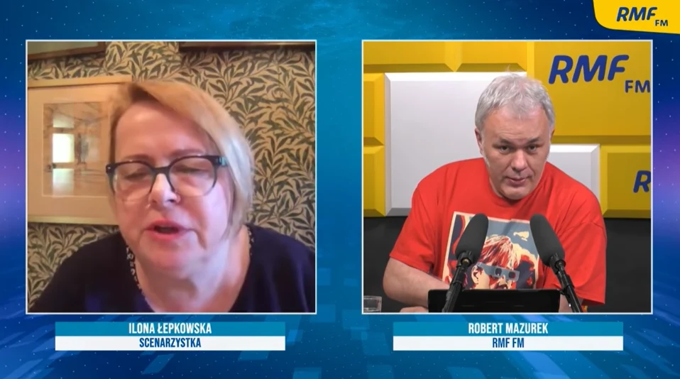 Rozmowa Roberta Mazura z Iloną Łepkowską