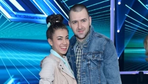 Maja i Grzegorz Hyży w programie "X Factor"