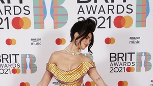 Dua Lipa na gali Brit Awards 2021