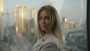 Małgorzata Rozenek-Majdan na planie "Drugiej połowy"