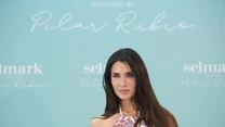 Pilar Rubio w Madrycie pozowała do zdjęć, promując kolekcję ubrań marki Selmark