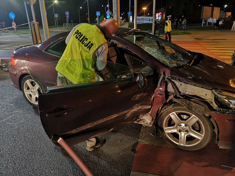 tragiczny wypadek w Lesznie tragiczny wypadek w Lesznie