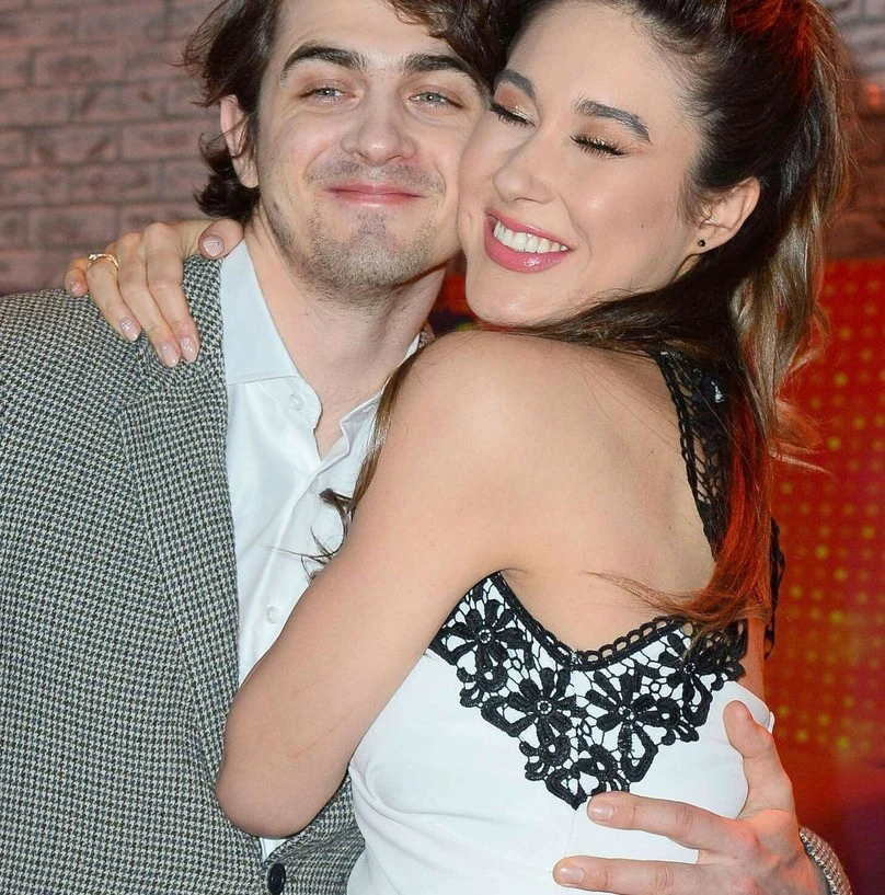 Ida Nowakowska z mężem Ida Nowakowska z mężem