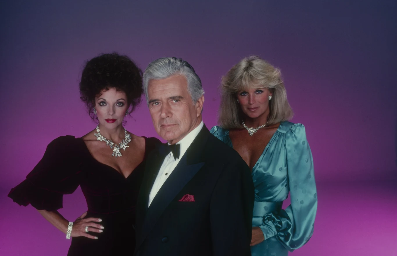 Linda Evans i Joan Collins