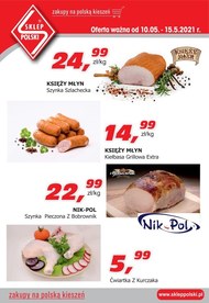 Plakat promocyjny Sklep Polski