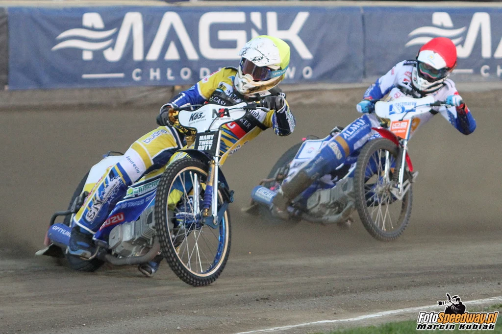 Kamil Nowacki przed Kacprem Pludrą Kamil Nowacki przed Kacprem Pludrą