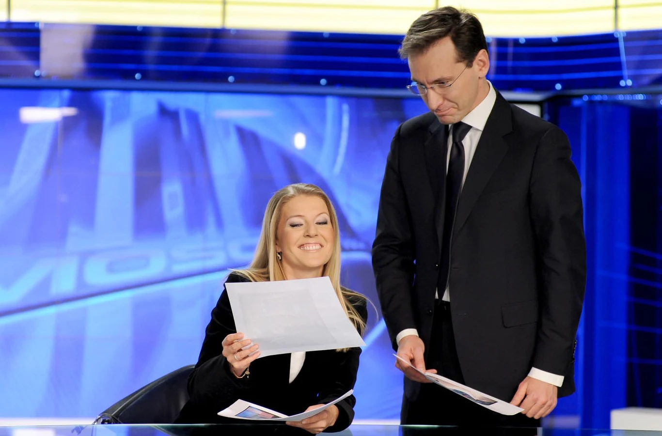 Małgorzata Wyszyńska i Piotr Kraśko