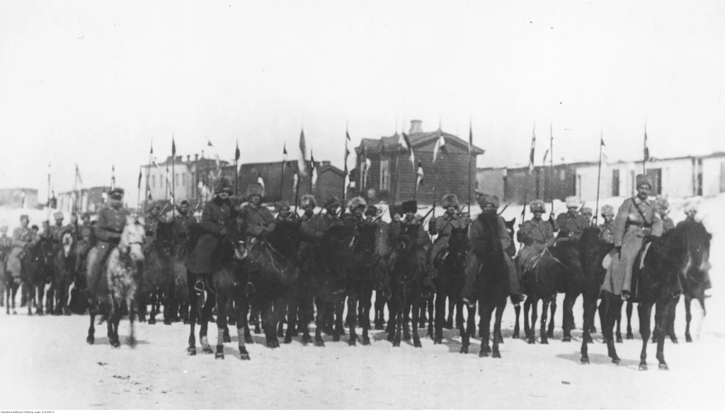 1 Szwadron Ułanów 5 Dywizji Strzelców Polskich w Nowonikołajewsku, 1919