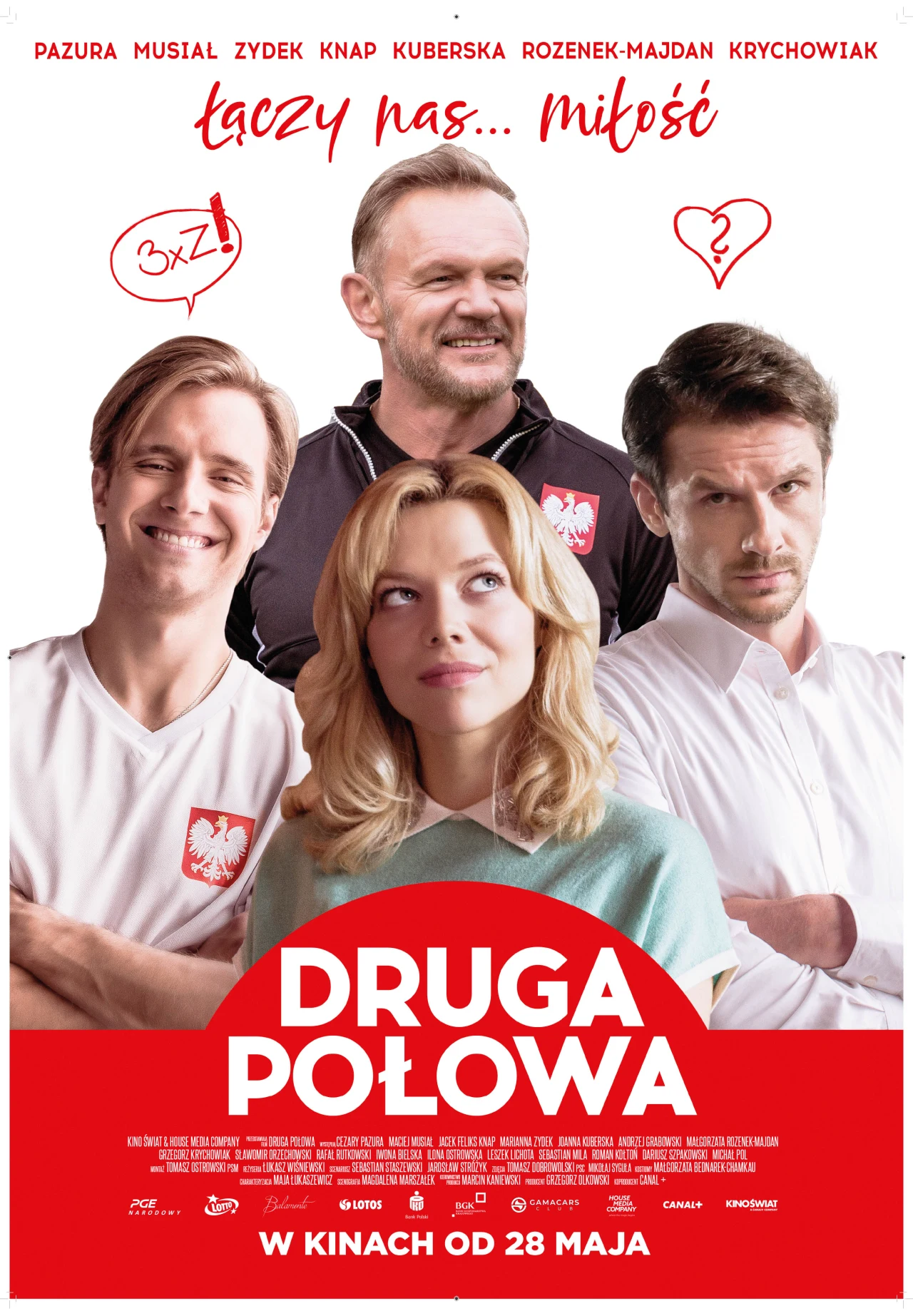 Tak prezentuje się plakat "Drugiej połowy" Tak prezentuje się plakat "Drugiej połowy"