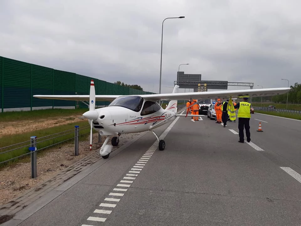 Nietypowe utrudnienia na A1 pod Częstochową