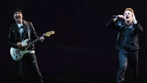 Bono i The Edge (na zdjęciu) oraz DJ Martin Garrix nagrali oficjalną piosenkę Euro 2020 "We Are The People" 
