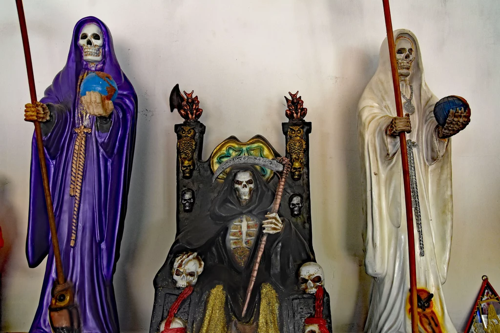 Santa Muerte cieszy się wielką populatnością w Meksyku 