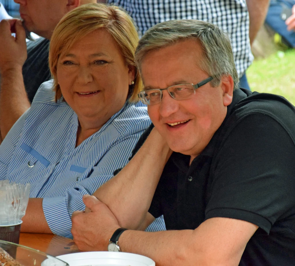 Anna Komorowska i Bronisław Komorowski Anna Komorowska i Bronisław Komorowski