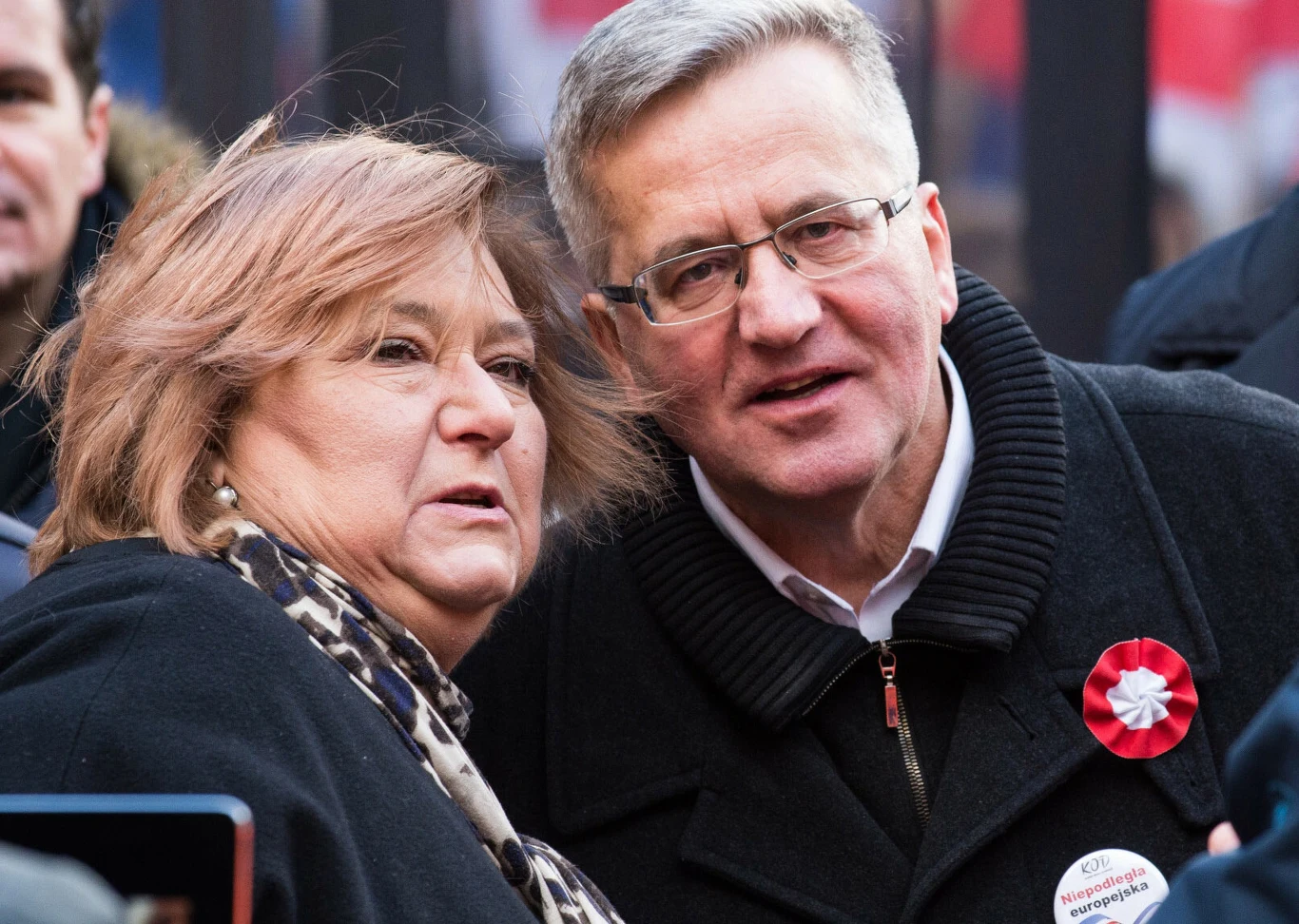 Anna Komorowska i Bronisław Komorowski Anna Komorowska i Bronisław Komorowski