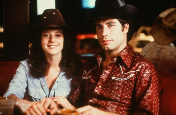 Debra Winger i John Travolta na zdjęciu w 1980 roku 