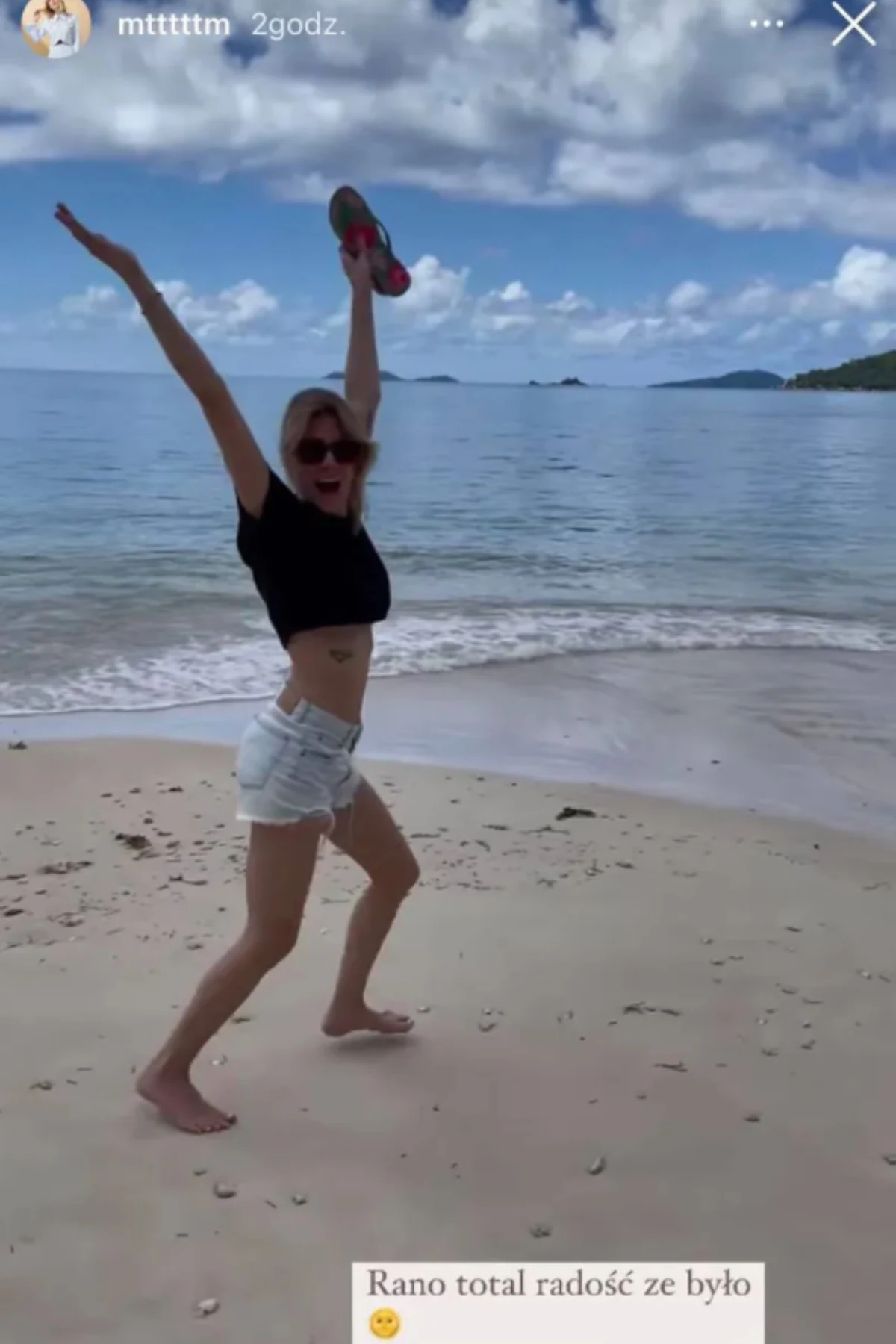 Marta Wierzbicka na Seszelach, fot. https://www.instagram.com/mtttttm/ Marta Wierzbicka na Seszelach, fot. https://www.instagram.com/mtttttm/