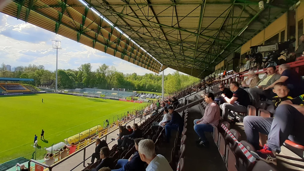 stadion podczas meczu GKS Katowice - Wigry Suwałki stadion podczas meczu GKS Katowice - Wigry Suwałki