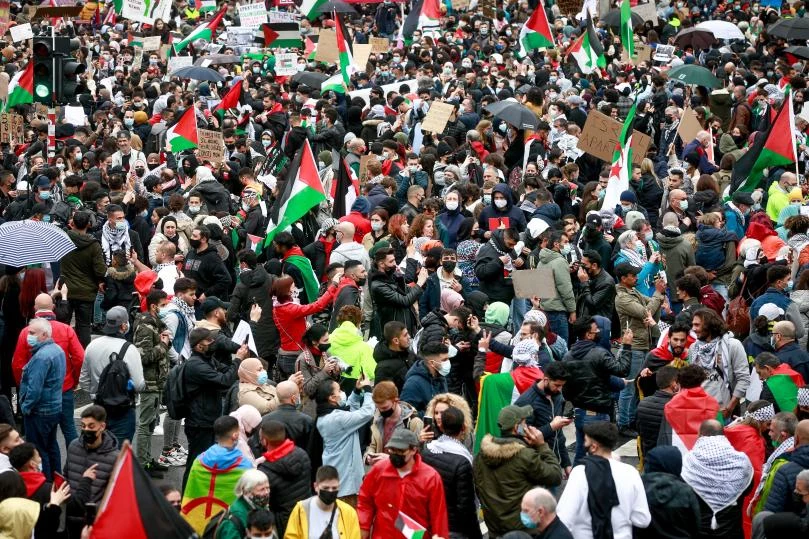 Demonstracje zorganizowano również w Belgii. Demonstracje zorganizowano również w Belgii.