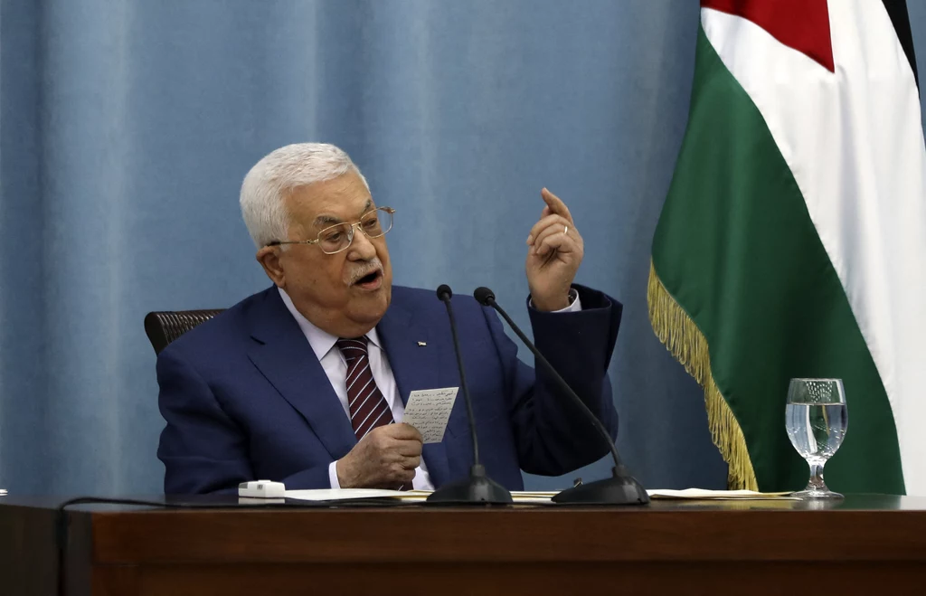 Prezydent Autonomii Palestyńskiej Mahmud Abbas Prezydent Autonomii Palestyńskiej Mahmud Abbas