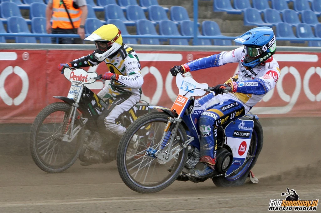 Jason Doyle i Jan Kvech.