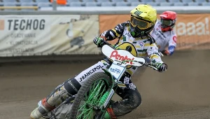 Patryk Dudek przed Jasonem Doyle'm.