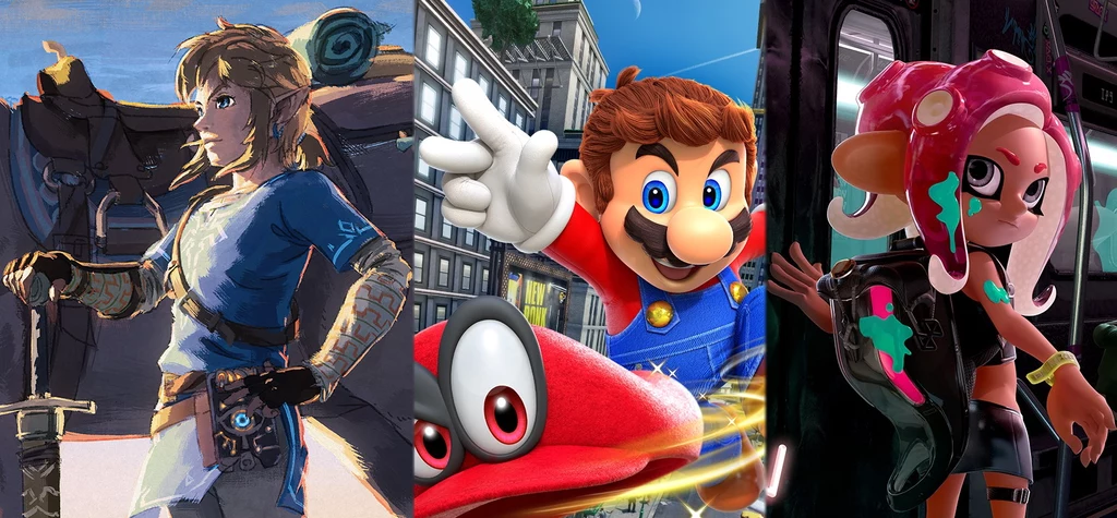 Najpopularniejsze gry na platformę Nintendo Switch