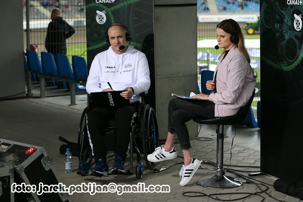 Tomasz Gollob i Karolina Wieszczycka. Tomasz Gollob i Karolina Wieszczycka.