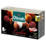 Dilmah Cejlońska herbata czarna aromatyzowana liczi 30 g (20 x 1,5 g)
