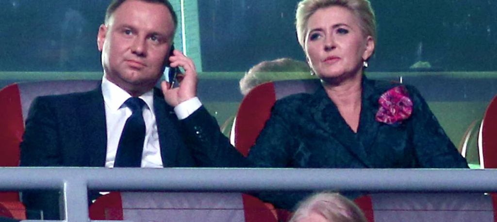 Andrzej Duda i Agata Duda