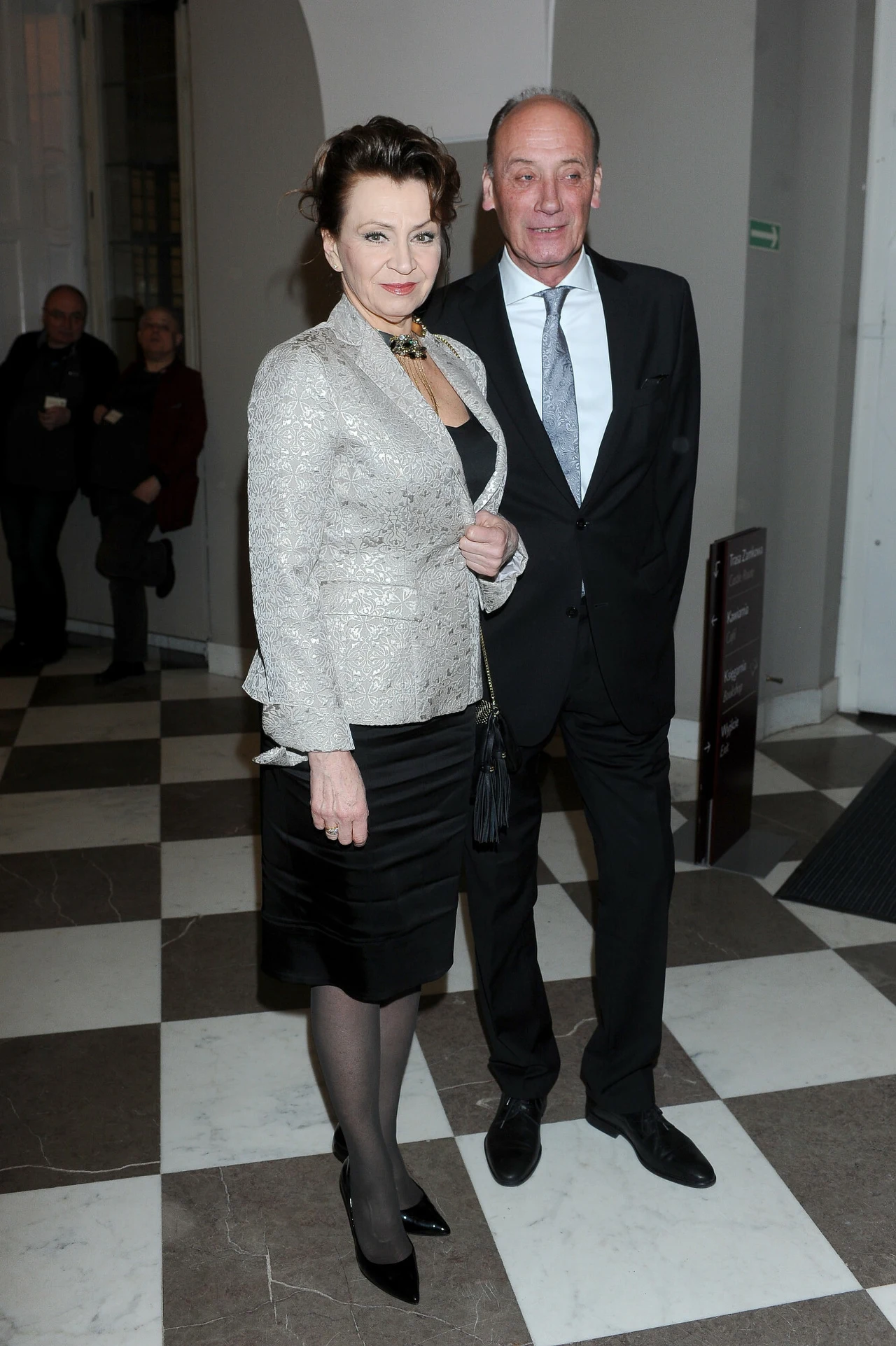 Dariusz Szpakowski z żoną