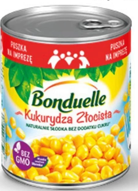 Kukurydza w puszce Bonduelle