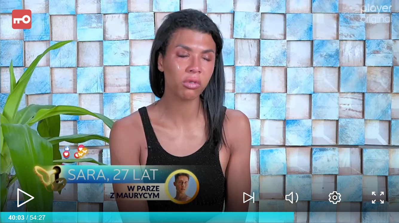 Sara miała chwile załamania Sara miała chwile załamania