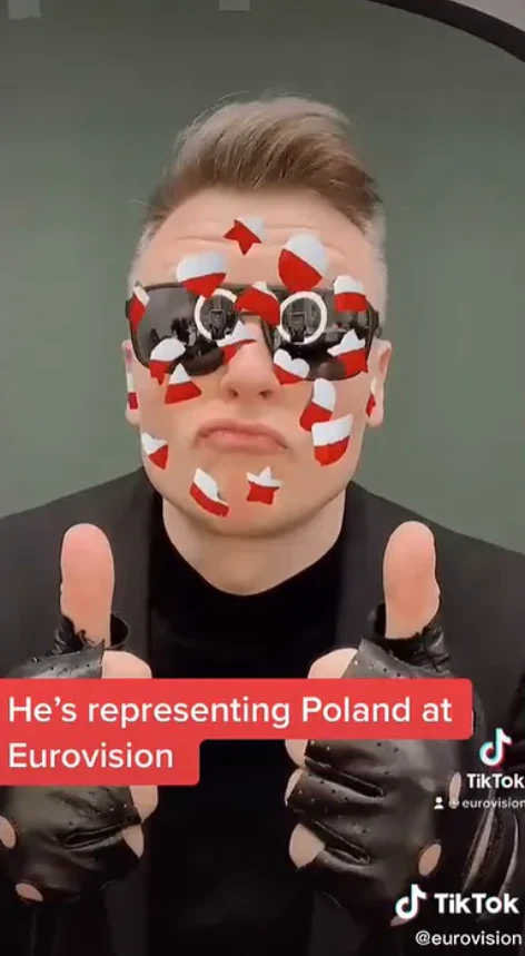 filmik promocyjny Rafała Brzozowskiego, screen z TikToka filmik promocyjny Rafała Brzozowskiego, screen z TikToka